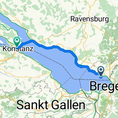 Etappe 5 Lindau--Konstanz