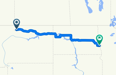 Route in der Bikemap App öffnen