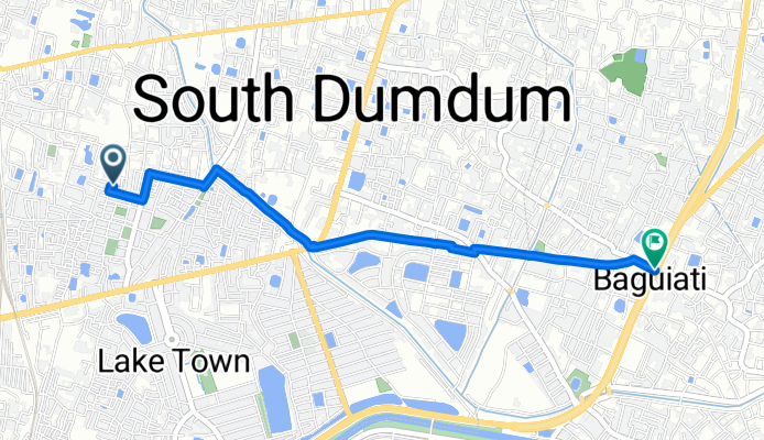 Kolkata to Kestopur - Baguiati Flyover 101, Kolkata