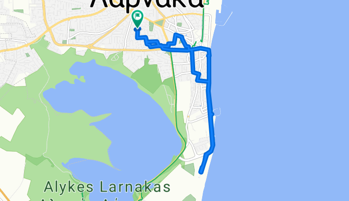 Leonidou 6, Larnaca to Leonidou 6, Larnaca