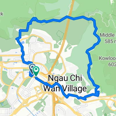 新蒲崗&gt;沙田坳道&gt;扎山道