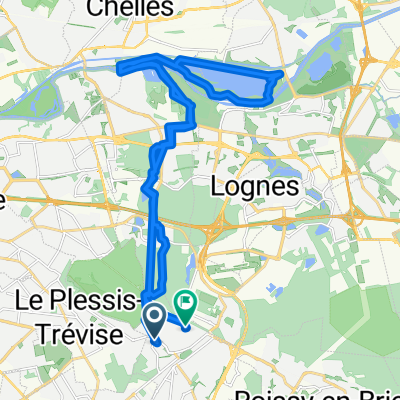 De 1bis Avenue Georges Ohnet, Pontault-Combault à 13 Rue de Beaubourg, Pontault-Combault