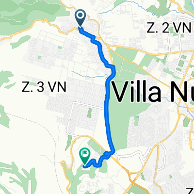 De 8va. Calle, Ciudad de Guatemala a Villa Nueva