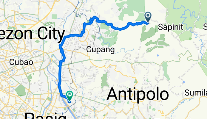 AFP - Pestaño Farm Trail, Antipolo to Roberto Antonio 12, Pasig
