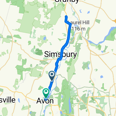 86 Simsbury Manor Dr, Weatogue to 68 Mountain View Ave, Avon
