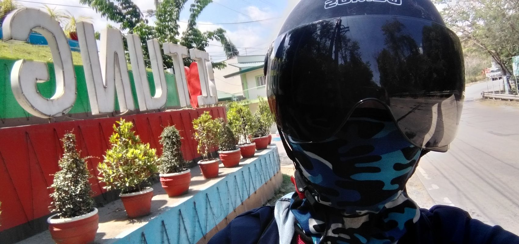 First solo ride