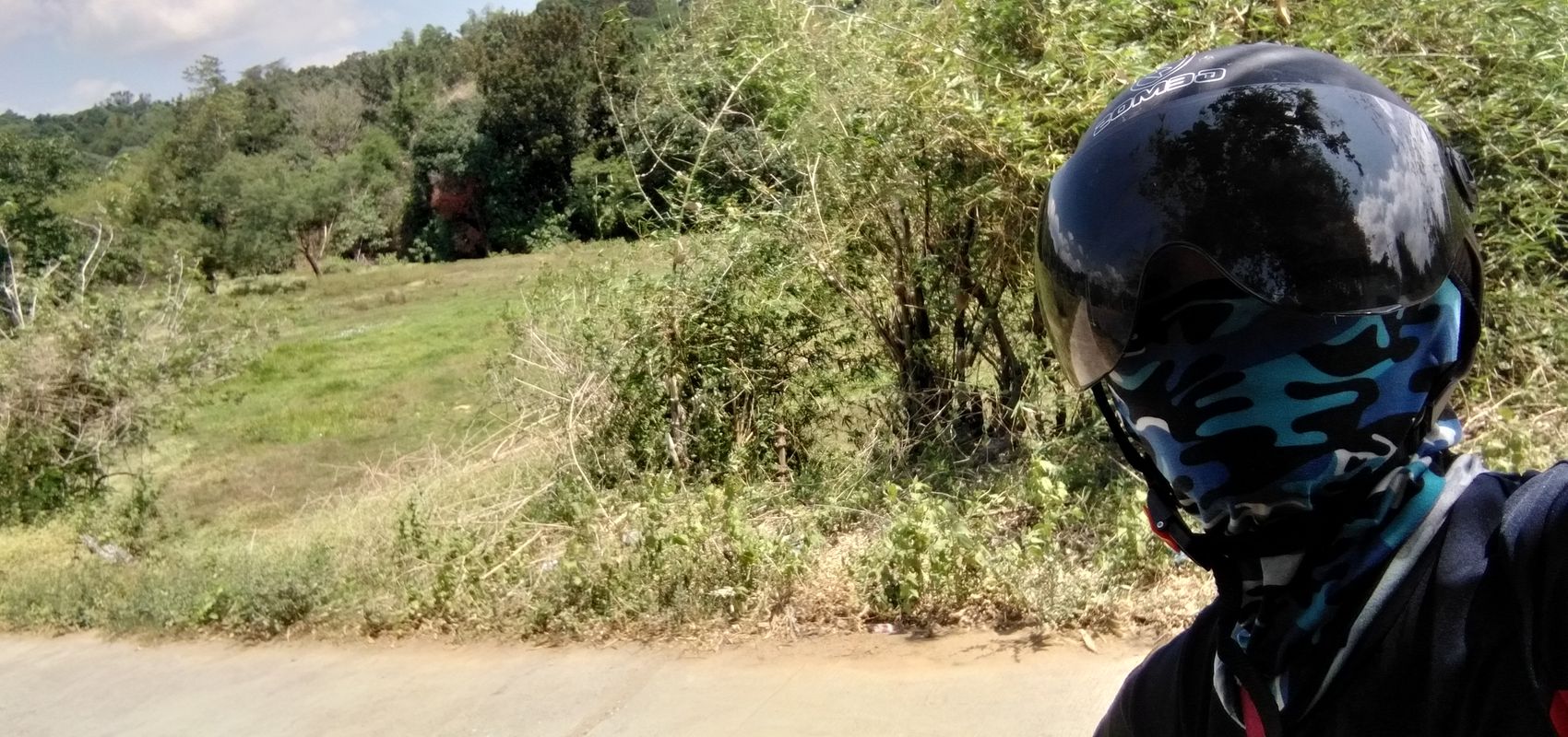 First solo ride