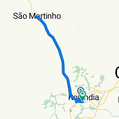 De Avenida Presidente Getúlio Vargas, 2374, Rolândia a Avenida Castro Alves, 1941, Rolândia