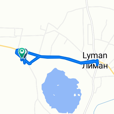 От вулиця Мисливська, Лиман до вулиця Мисливська, Лиман