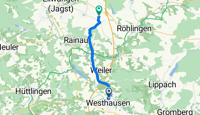 Hofweg 5, Westhausen do Ludwig-Lutz-Straße 9 ,Ellwangen