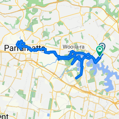 Paramatta / Olympic Park loop