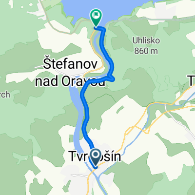Tvrdošín - Ústie n. Priehradou - Orav. Priehrada