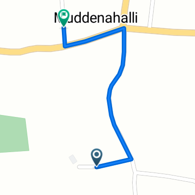 Sathya Sai Grama - Muddenahalli Road, Mavahalli nach Sathya Sai Grama Road, Muddenahalli