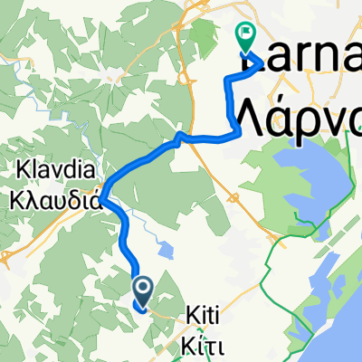 Route to Troodous Street, Aradippou