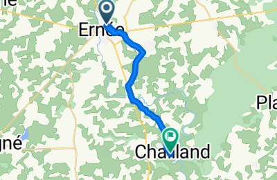 Route in der Bikemap App öffnen