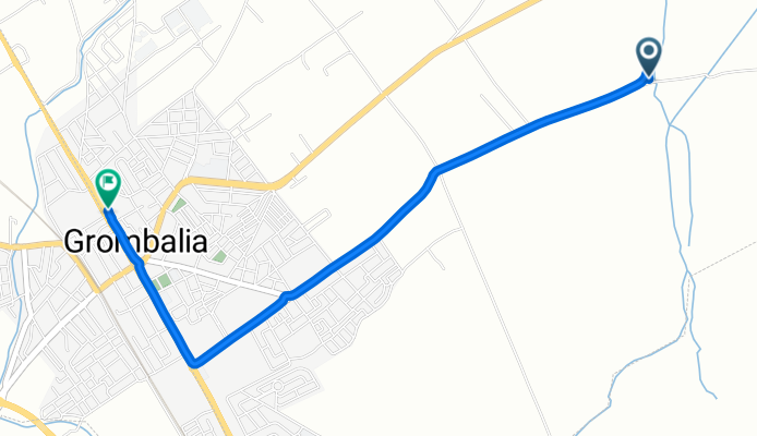 De Unnamed Road, Grombalia à P1, Grombalia