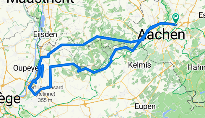 Cote de la Meuse 112km 1300Hm