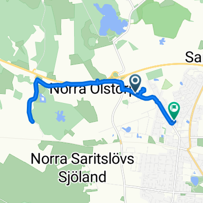 Korrehusgatan 3A to Svaneholmsvägen 16B