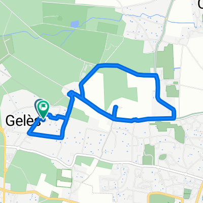 De 40C Chemin de Gelès, Le Taillan-Médoc à 40G Chemin de Gelès, Le Taillan-Médoc