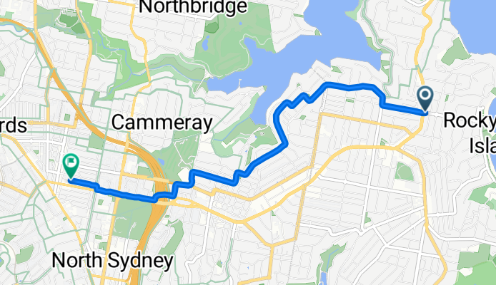 73A Spit Road, Mosman to 47 Falcon Lane, Crows Nest