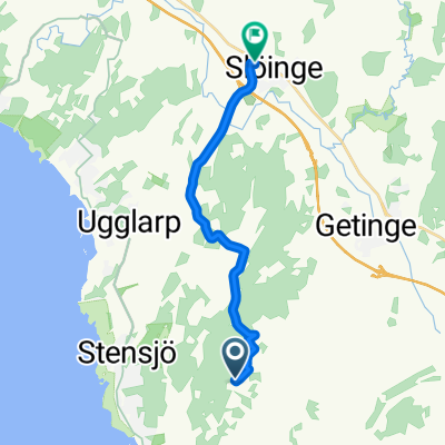 Steninge to Stenlösvägen 35