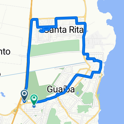 De Avenida Nestor de Moura Jardim, 1543, Guaíba a Avenida Antenor Caldas, 291–481, Guaíba