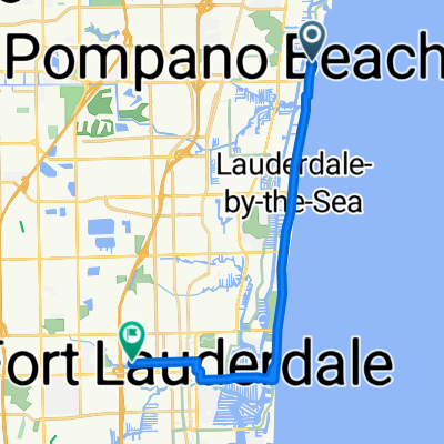 North Pompano Beach Boulevard 410 to Northwest 4th Street 1600, Fort Lauderdale