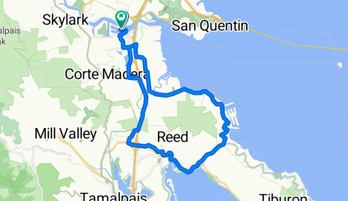 273 Riviera Cir, Larkspur to 15 Corte Del Coronado, Larkspur