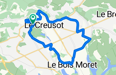 Route in der Bikemap App öffnen