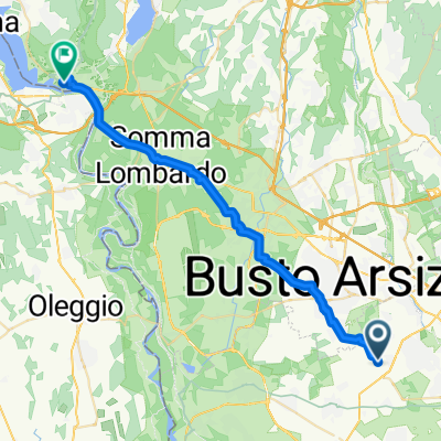 Da Via San Vittore 4, Villa Cortese a Stazione di Sesto Calende