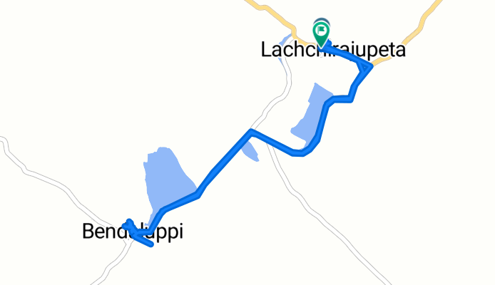 Latchirajupeta Tallburidi Road, Latchirajupeta Village to Latchirajupeta Tallburidi Road, Latchirajupeta Village