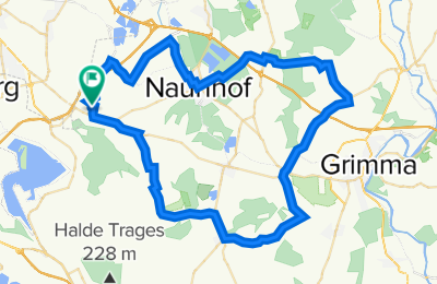 Route in der Bikemap App öffnen