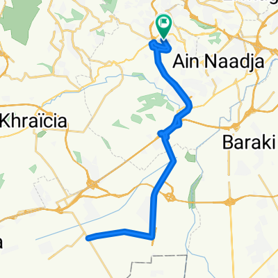 De Rue HAMIDI SAID, Birkhadem à Rue HAMIDI SAID, Birkhadem