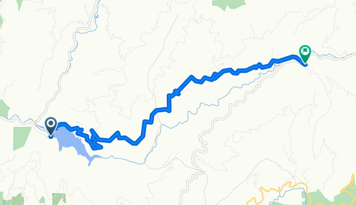 Embalse golondrinas a Tona km9