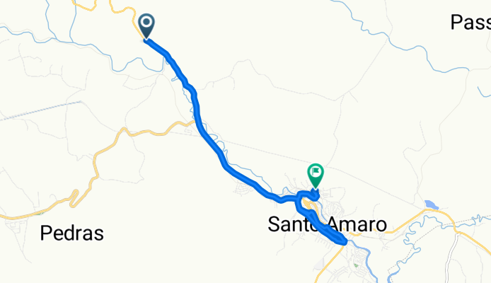 Rota para Rua Deoclecio Menezes, 27, Santo Amaro