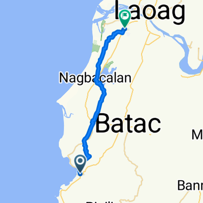 Pias-Currimao-Balaccad Road, Currimao to Laoag-Balaccad Road, Laoag City