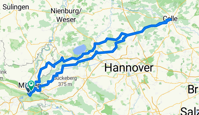 Am Wiehen 8, Porta Westfalica nach Theodor-Heuss-Brücke (Minden)