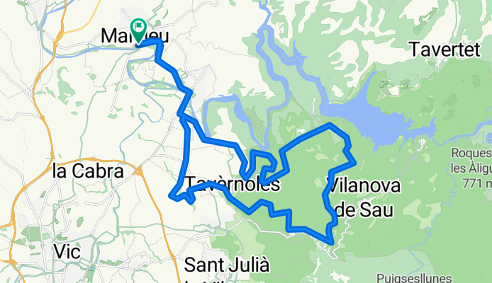 Manlleu / Salt de la Minyona  BTT