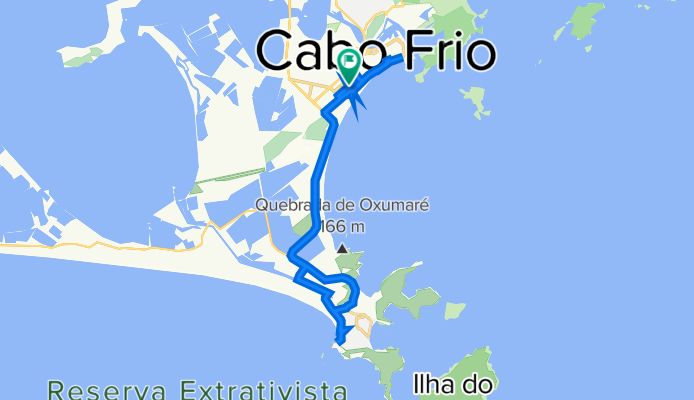 De Rua Nicola Aslam, 133, Cabo Frio a Rua Nicola Aslam, 133, Cabo Frio