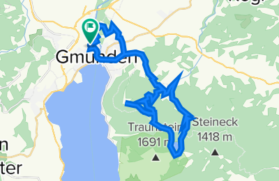 Route in der Bikemap App öffnen