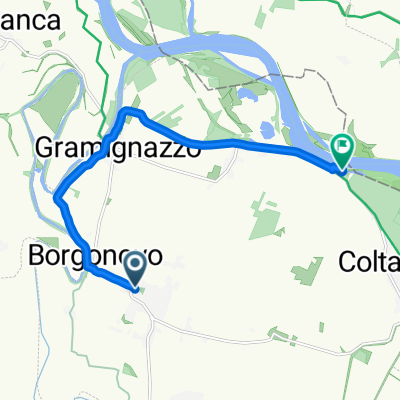 Da Via 4 Novembre 3A, Sissa Trecasali a Argine Po in Frazione Coltaro, Sissa Trecasali