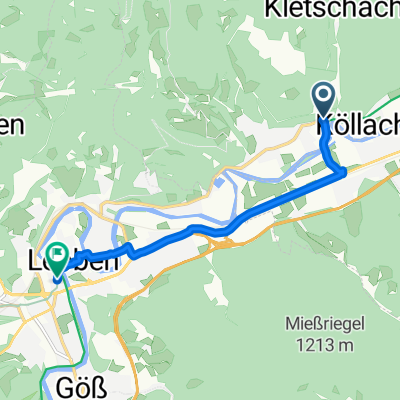 Brucker Straße 1, Proleb nach Waasenplatz 1, Leoben