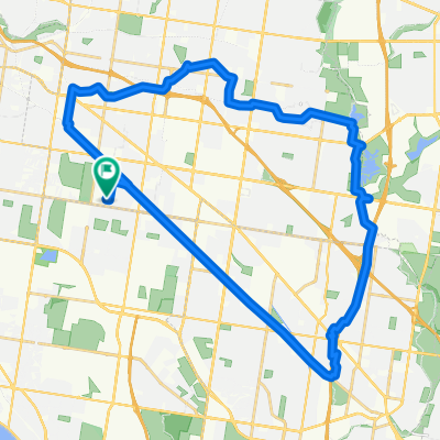 Scotchmans creek, Jells park, Eastlink, Djeering return