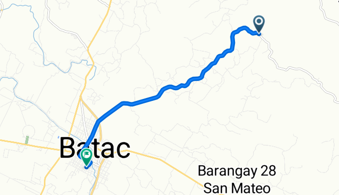 Recovered Route