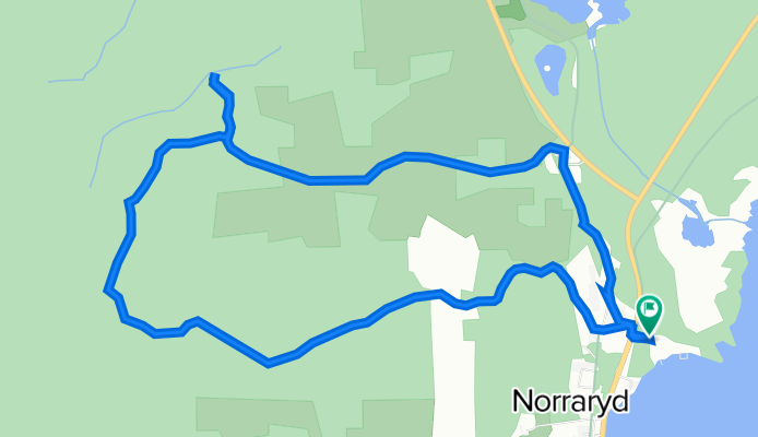 Norraryds Camping -Mäster Pavel 7,5 km, Ryd