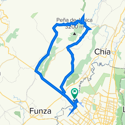 ruta: subachoque, tabio y tenjo