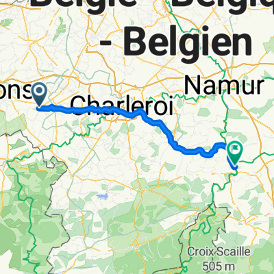 De Rue de Bray 9, Estinnes à N936, Dinant