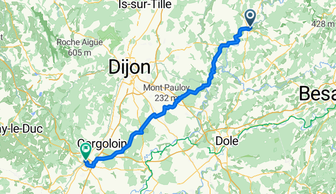 Veloroute du Soleil: dag 9