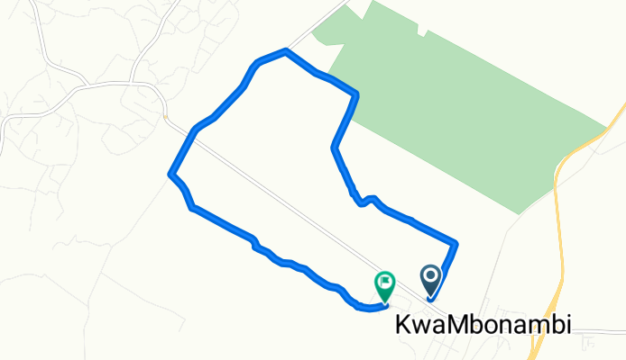 Wedgewood Road 4, Kwambonambi to Wedgewood Road 24, Kwambonambi