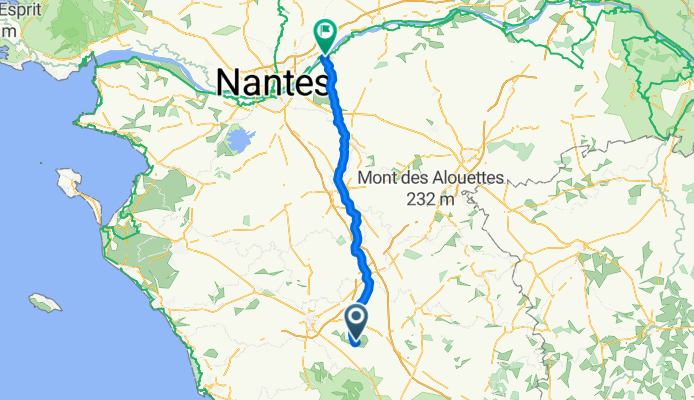 La Boule, Thorigny to Levée de la Divatte 231, Divatte-sur-Loire